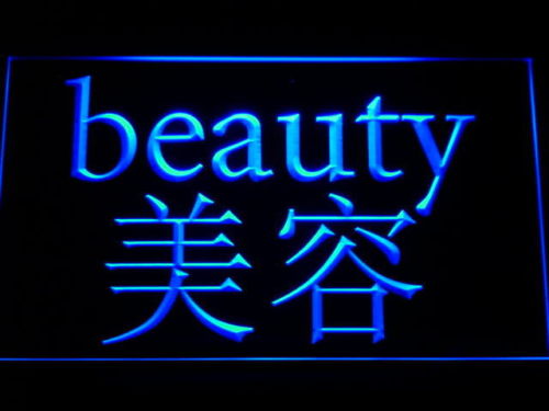 Beauty Salon Chinese LED Sign